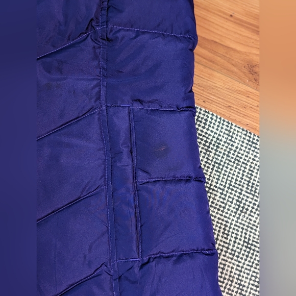 Land's End, size small, purple vest, down - Picture 8 of 10